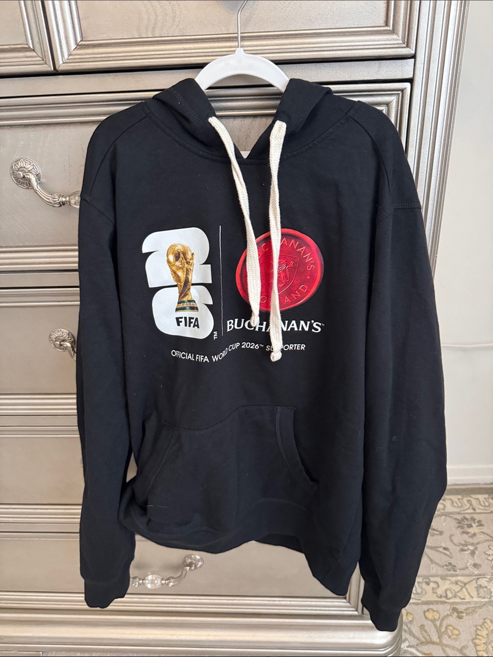 Black FIFA World Cup 2026 Supporter Hoodie